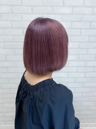 ミディアム カラー ラクーン-RacCoON-所属・甲斐綾香 /髪質改善/縮毛矯正のヘアスタイル