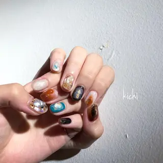 ネイル kichi･:* みじゅのネイルデザイン