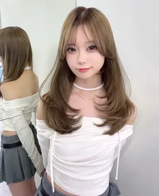 ロング カラー レイヤー\髪質改善\ ボブ特化\たかひろのヘアスタイル