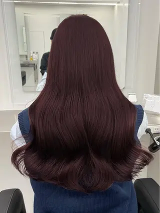ロング カラー ヘアアレンジ 🫧‪🎀うる艶暖色 🏹Nanako🎀のヘアスタイル