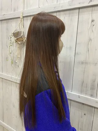 ロング カラー hair  +make Vomme所属・田中 風音のヘアスタイル