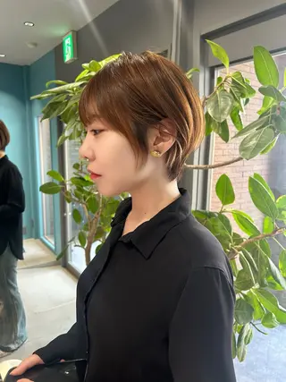 ショート urara/ショート /透明感カラーのヘアスタイル