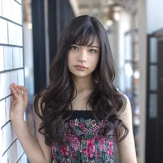 ロング パーマ vifkrone所属・JOHO 【マンツーマン施術】のヘアスタイル