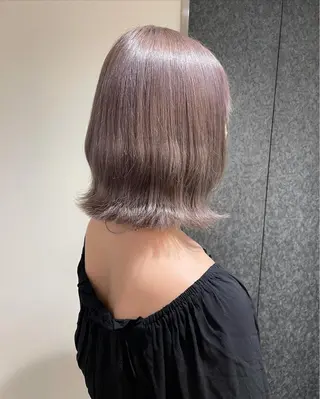 ミディアム soyon心斎橋所属・♡透明感/艶カラー/ M a I ♡のヘアスタイル