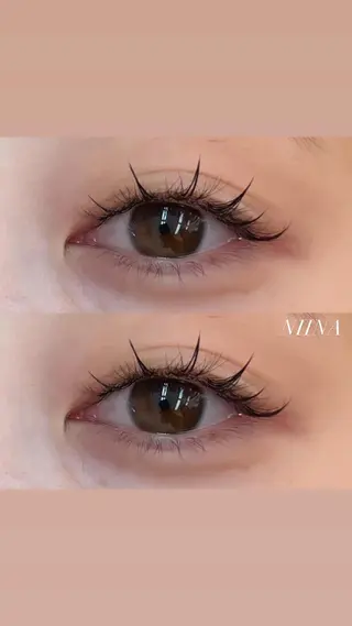 マツエク・マツパ eye lash salon Sarry所属・NIINA ☪️のマツエク・マツパデザイン