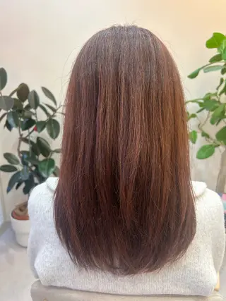 セミロング カラー sugi tomoのヘアスタイル