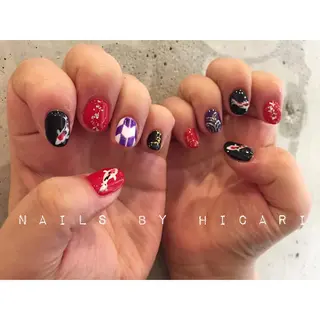 ネイル マツエク・マツパ illum hicariのネイルデザイン
