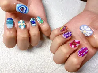 ネイル 痩身/脱毛/ネイル HARUKAのエステ・リラクイメージ