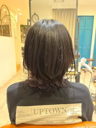 ミディアム カラー ito.little hair garden所属・小林 勇雅のヘアスタイル