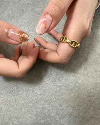 ネイル kiii.__ ✴︎*のネイルデザイン