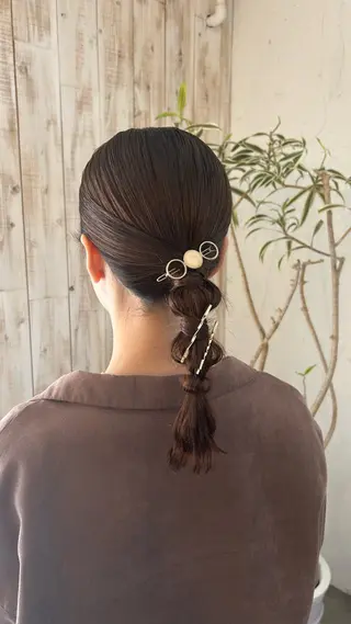 ヘアアレンジ 藤澤 樹のヘアスタイル