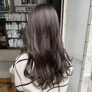 ロング カラー おくだ　りお /ハイトーンカラーのヘアスタイル