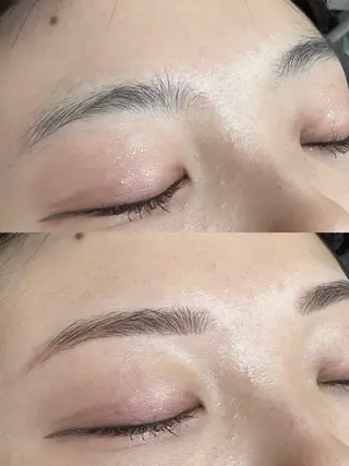 アイブロウ うる艶カラー 🫶🏼💭mikaのヘアスタイル