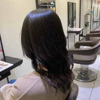 ロング カラー 野老 海音のヘアスタイル