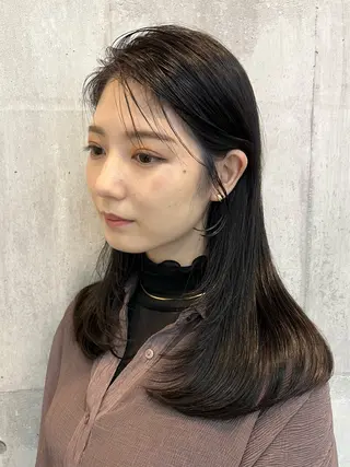 ロング カラー channel所属・Natsumi ❤︎のヘアスタイル