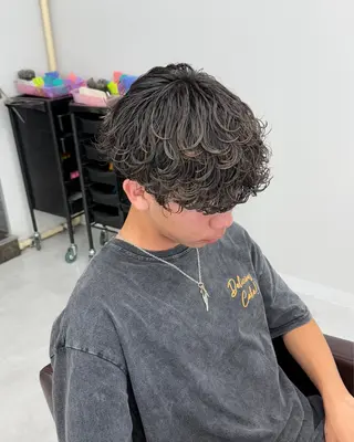 パーマ メンズ シャドウパーマ/ メンズ/KENTAのヘアスタイル