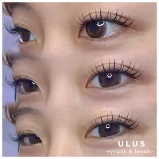 マツエク・マツパ ULUS mamiのマツエク・マツパデザイン