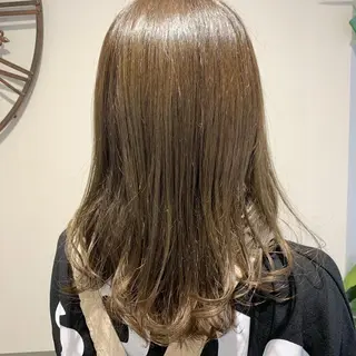 セミロング ウサミ/髪質改善 酸性ストレート🌈のヘアスタイル