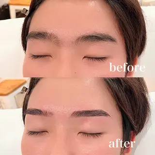 メンズ アイブロウ 八田 紗希の眉毛・アイブロウイメージ