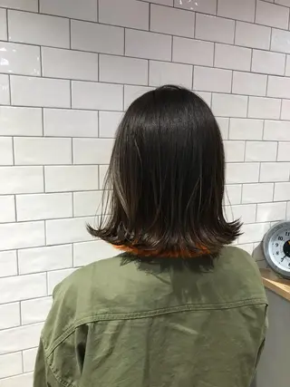 ミディアム カラー 原山 直人のヘアスタイル