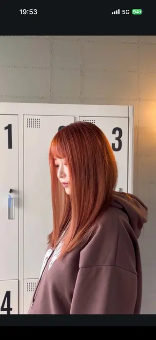 カラー Dice所属・Dice朋生/ブリー チ/ハイトーン特化のヘアスタイル