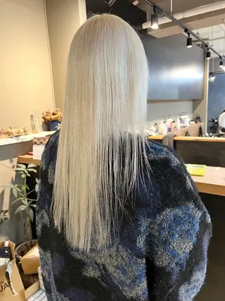 ロング カラー daiki 原宿のヘアスタイル