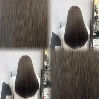 ロング カラー 髙橋 李里亜のヘアスタイル