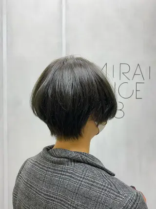 ショート カラー 🟢NEGi🟣 🫧髪質改善のヘアスタイル