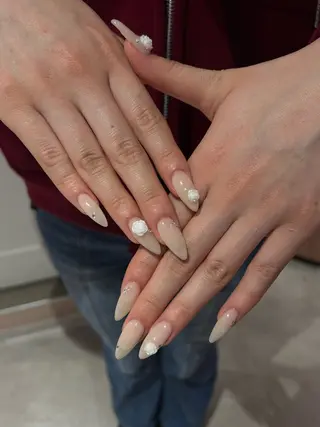 ネイル 🤍韓国/ワンホン myu🤍のネイルデザイン