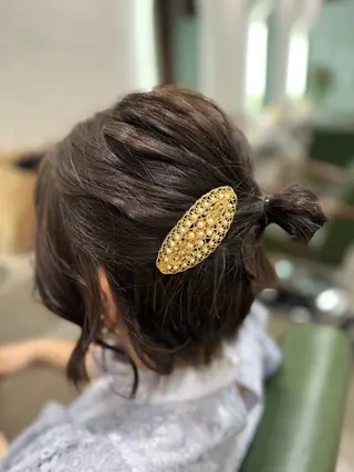 ショート ヘアアレンジ 初めてでも失敗しない 縮毛矯正/関内/あべのヘアスタイル