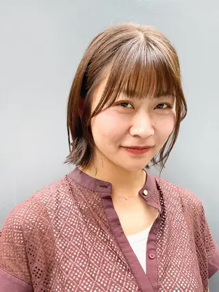 ミディアム カラー YURI/20〜 30代メンズ/恵比寿のヘアスタイル
