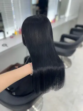 ロング カラー ヘアアレンジ メンズ 💗ブリーチなし暖色 kotono💗のヘアスタイル