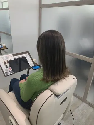 ミディアム 髪質改善×艶カラー Haruのヘアスタイル