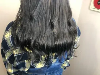 ロング カラー パーマ ヘアアレンジ 新井 友菜のヘアスタイル