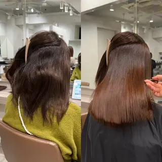 セミロング 多毛専門/ 酒井愛由のヘアスタイル