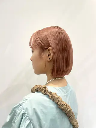 ショート カラー HINA🎀韓国ヘア / アイリストのヘアスタイル