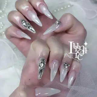 ネイル Lumière/ 超ロング/ワンホンのネイルデザイン