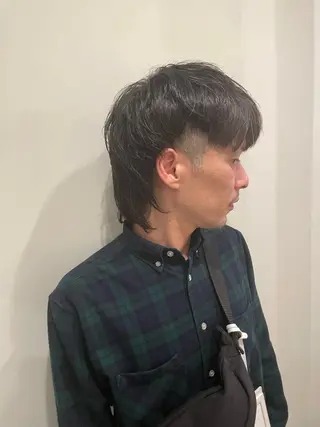ショート カラー メンズ ニュアンスカラー🫧 加納のヘアスタイル