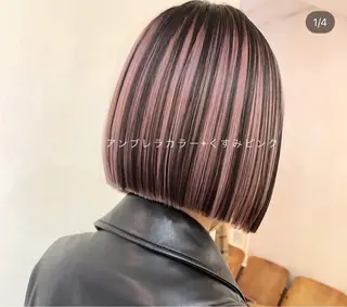 ミディアム 石本 泰士のヘアスタイル