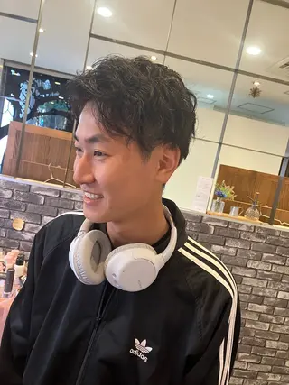 パーマ メンズ mai /attraのヘアスタイル