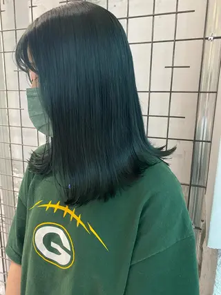 カラー AYANE 韓国ヘア /レイヤーカットのヘアスタイル