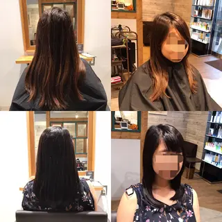 ロング カラー TELA HAIR 幕張本郷所属・TELA HAIR 幕張本郷店　千尋のヘアスタイル