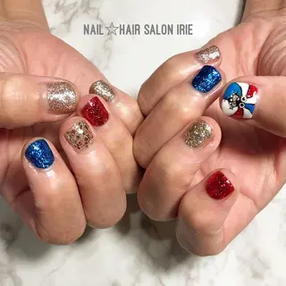 ネイル Hair salon Irie所属・與儀 知佳のネイルデザイン