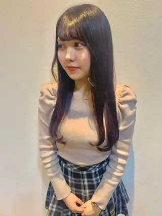 ロング ヒヨシ ルナのヘアスタイル