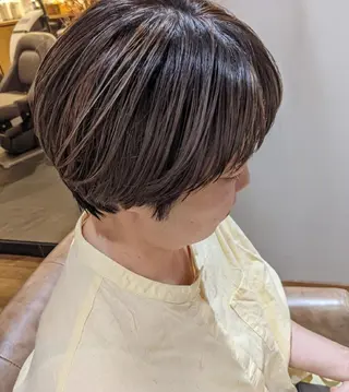 ショート kaminote所属・マエハラ ナナのヘアスタイル
