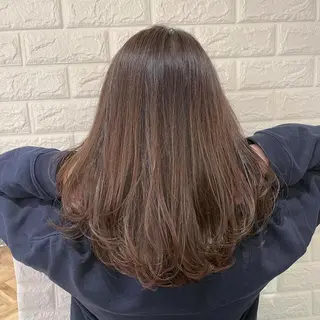 ミディアム カラー 縮毛/ショート/ ボブ/レイヤー/小原のヘアスタイル