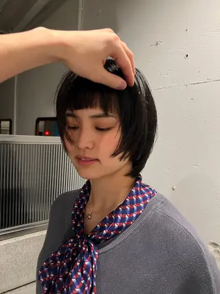 ショート cita所属・【CITA】 竹田 南生のヘアスタイル