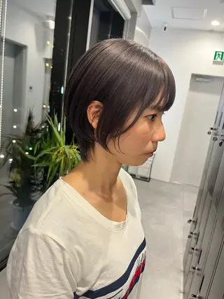 ショート カラー GO TODAY SHAiRE SALON 町田店所属・🫧大森 知夏🫧のヘアスタイル