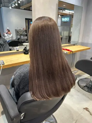 セミロング カラー 💖ハイライト/ハイ トーン💖MIKIのヘアスタイル