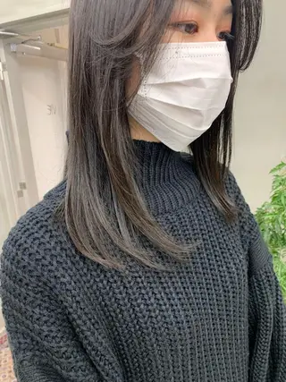 セミロング カラー りん /ショート/ボブのヘアスタイル